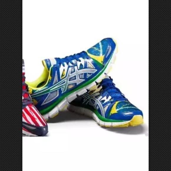 ASICS GEL-BLUR33 2.0 Brazil FLAG Edition Athletic - Picture 2 of 2