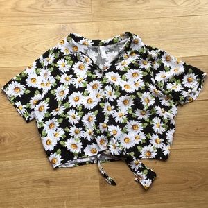 Sunflower Crop Top