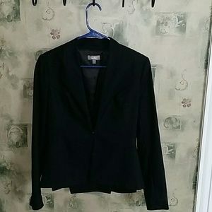 Black suit jacket