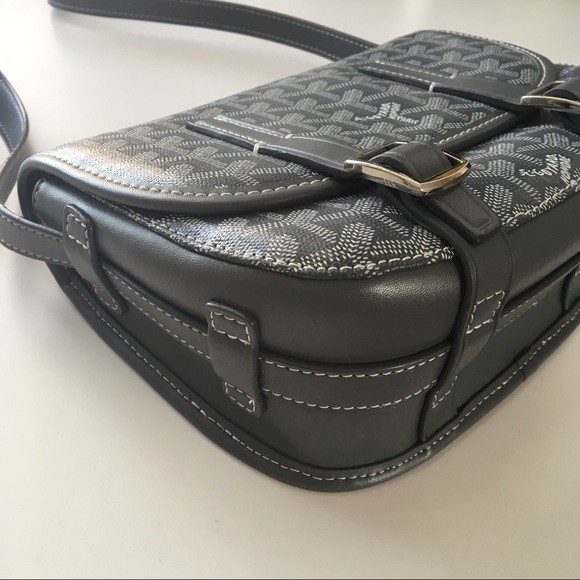 Goyard Belvedere Mini PM Grey Crossbody Bag - Picture 3 of 8