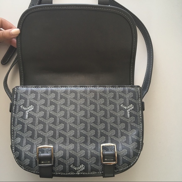 Goyard Belvedere Mini PM Grey Crossbody Bag - Picture 4 of 8