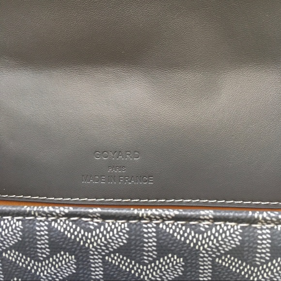 Goyard Belvedere Mini PM Grey Crossbody Bag - Picture 6 of 8