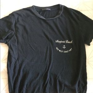 distressed brandy melville tee