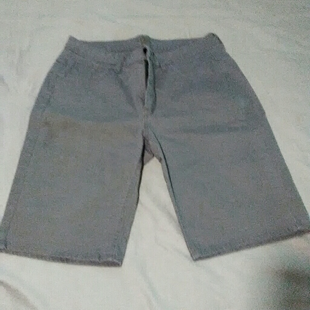 Gray Bermuda shorts