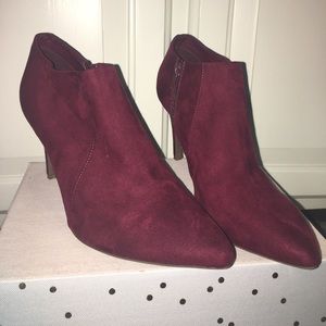 Old Navy Red Ankle Boots