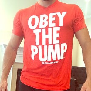 Musclesport "Obey The Pump" Graphic Tee