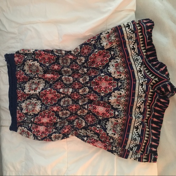 Rue 21 Patterned Romper - Picture 1 of 2