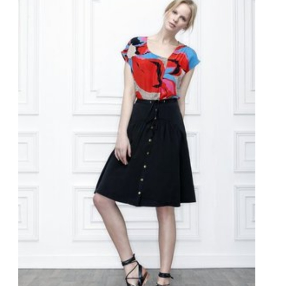 Anthropologie Silk Blouse