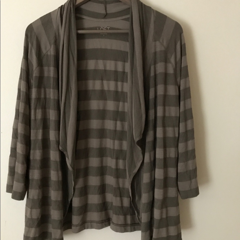 Loft Stripes Summer Cardigan