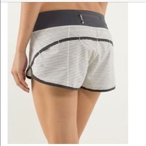 Lululemon Angel wing and quiet stripe speeds!