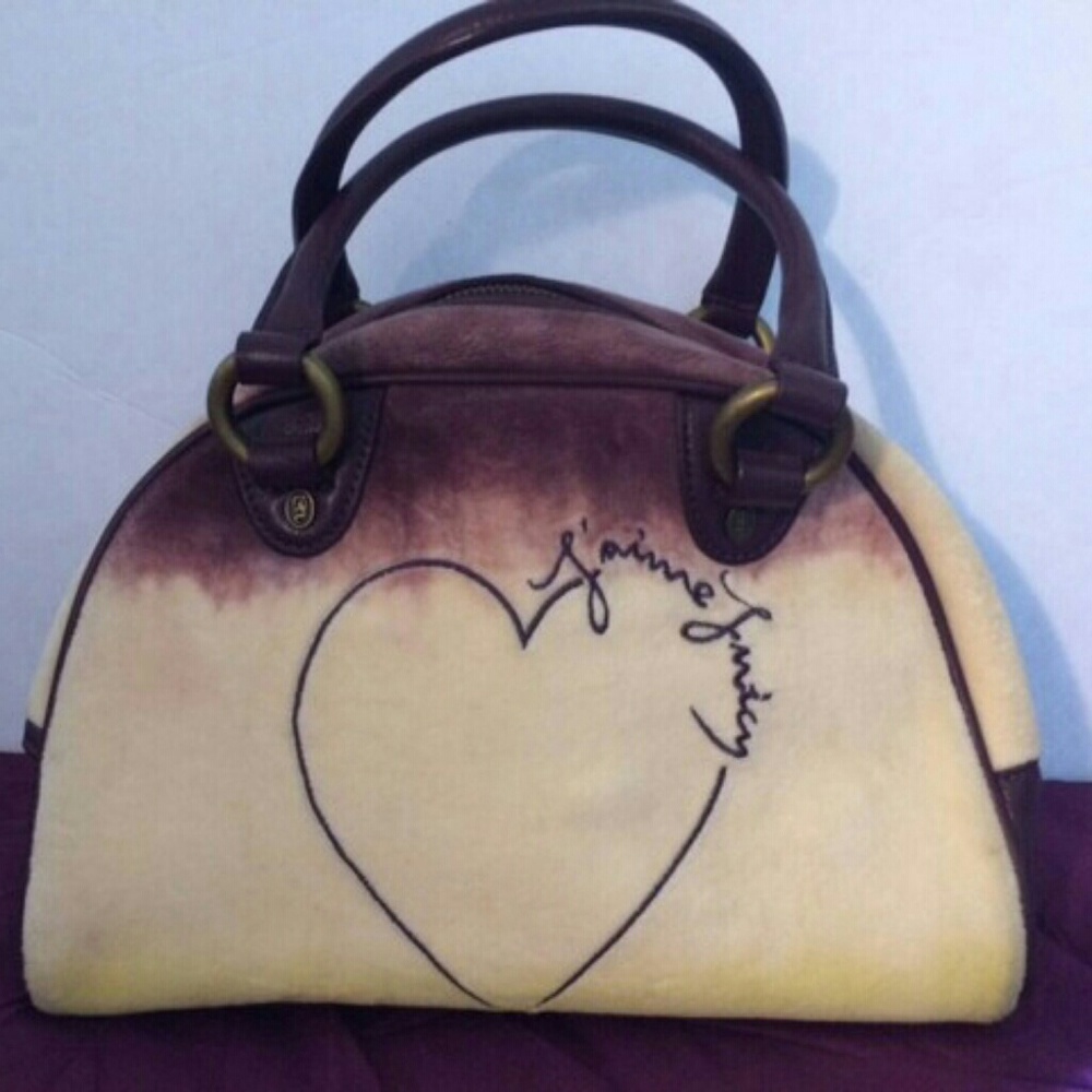 J'aime Juicy Couture velour ombre purse