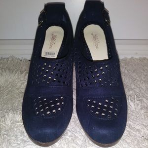 Lela Rose for Payless Navy Blue Shooties