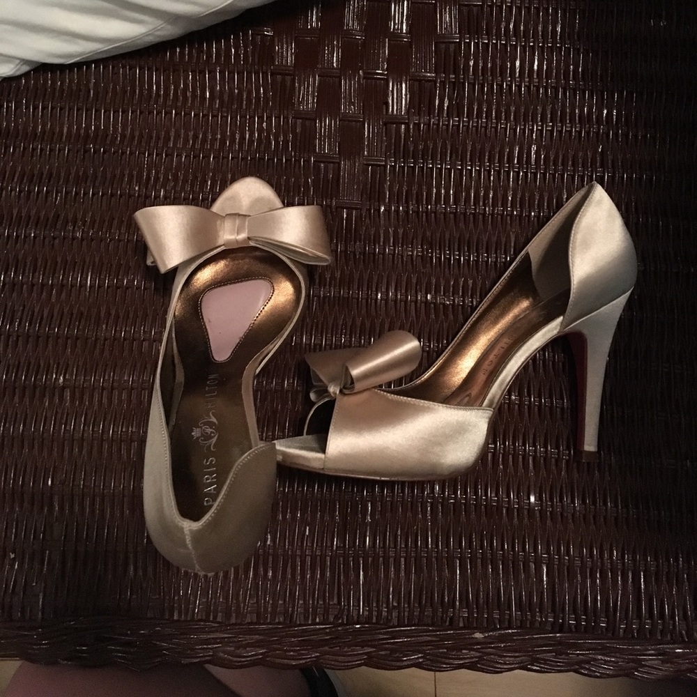 Open toed high heels