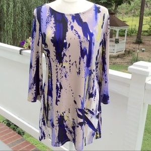 Alfani Dress with Splatter Paint Print