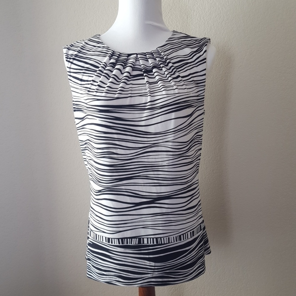 Calvin Klein Striped Blouse