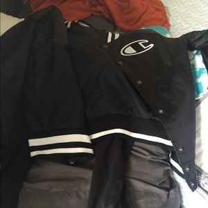 Champion outfit . Jacket and leggings paid $95