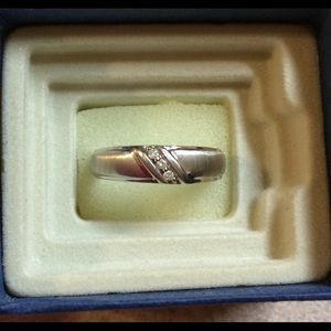 Sterling Silver Men's Ring Band