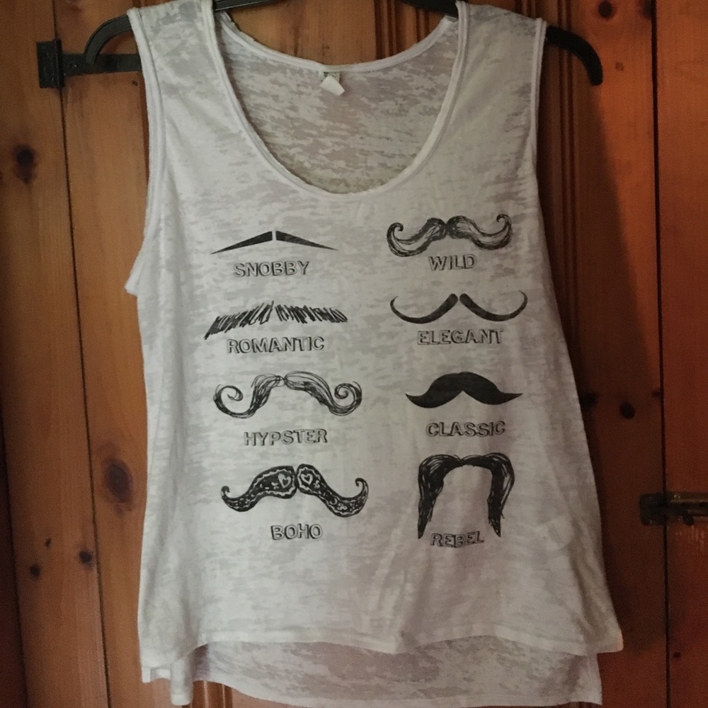 moustache shirt