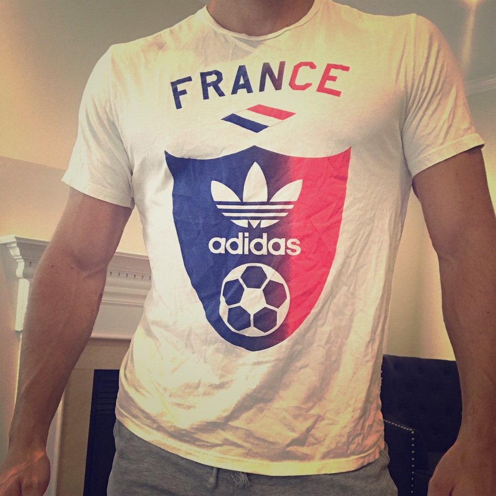 Adidas France Soccer Tee ⚽️