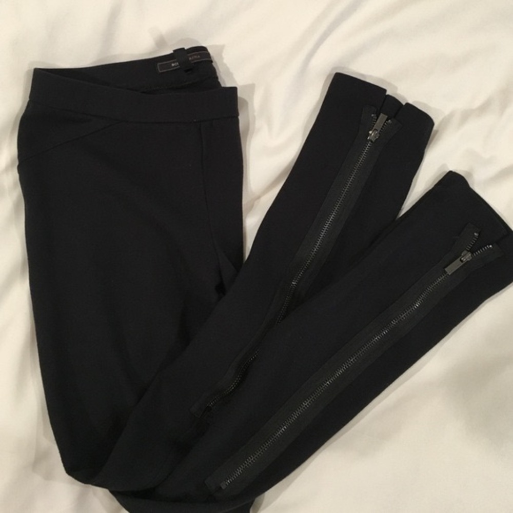 🔥LEGGINGS WITH ZIPPERS BCBG UNWORN GREAT QUALITY