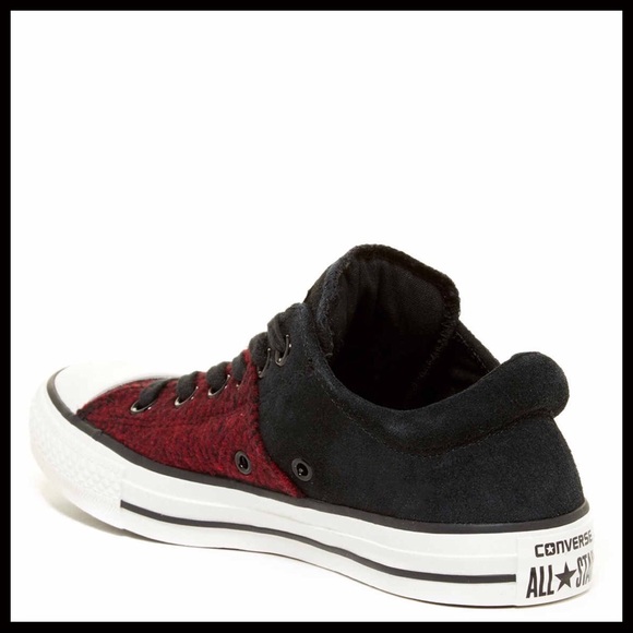 CONVERSE STYLISH SUEDE CANVAS LO OX SNEAKERS - Picture 3 of 8