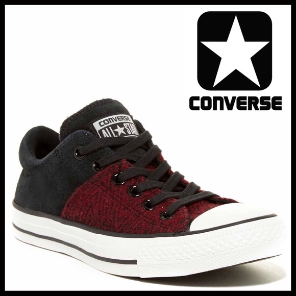 CONVERSE STYLISH SUEDE CANVAS LO OX SNEAKERS - Picture 8 of 8