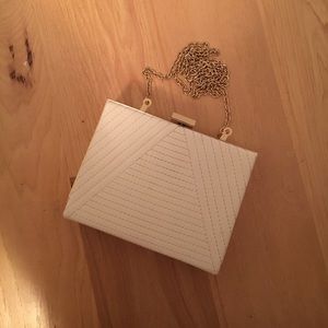 White and Gold Clutch