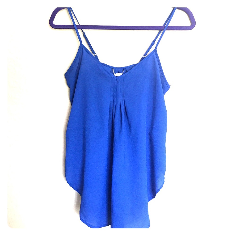 Royal blue top
