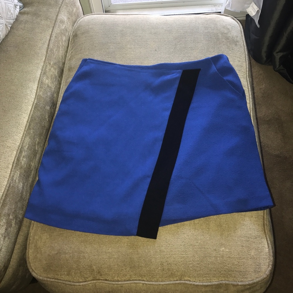 Blue skirt