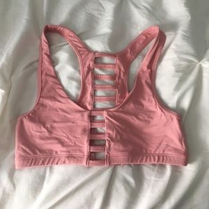 Pink VS sports bra