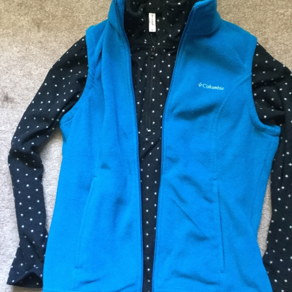 Columbia Fleece Vest Small!