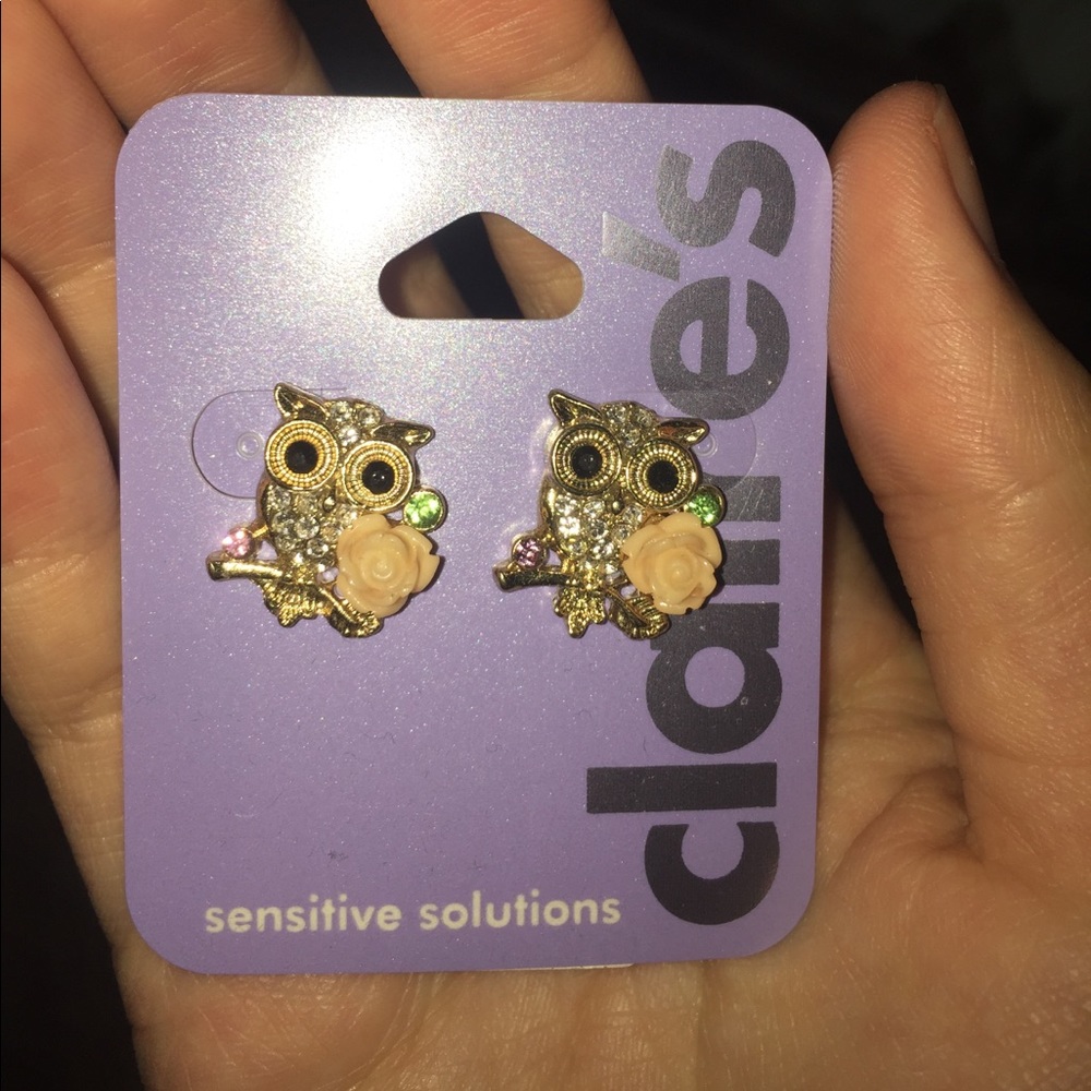Owl earring