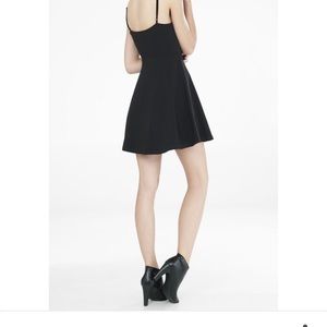 Express Spaghetti Strap Skater Dress
