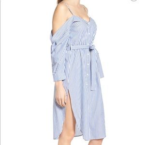 Paloma Stripe ShirtDress