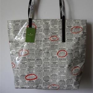 Kate Spade Newspaper Tote