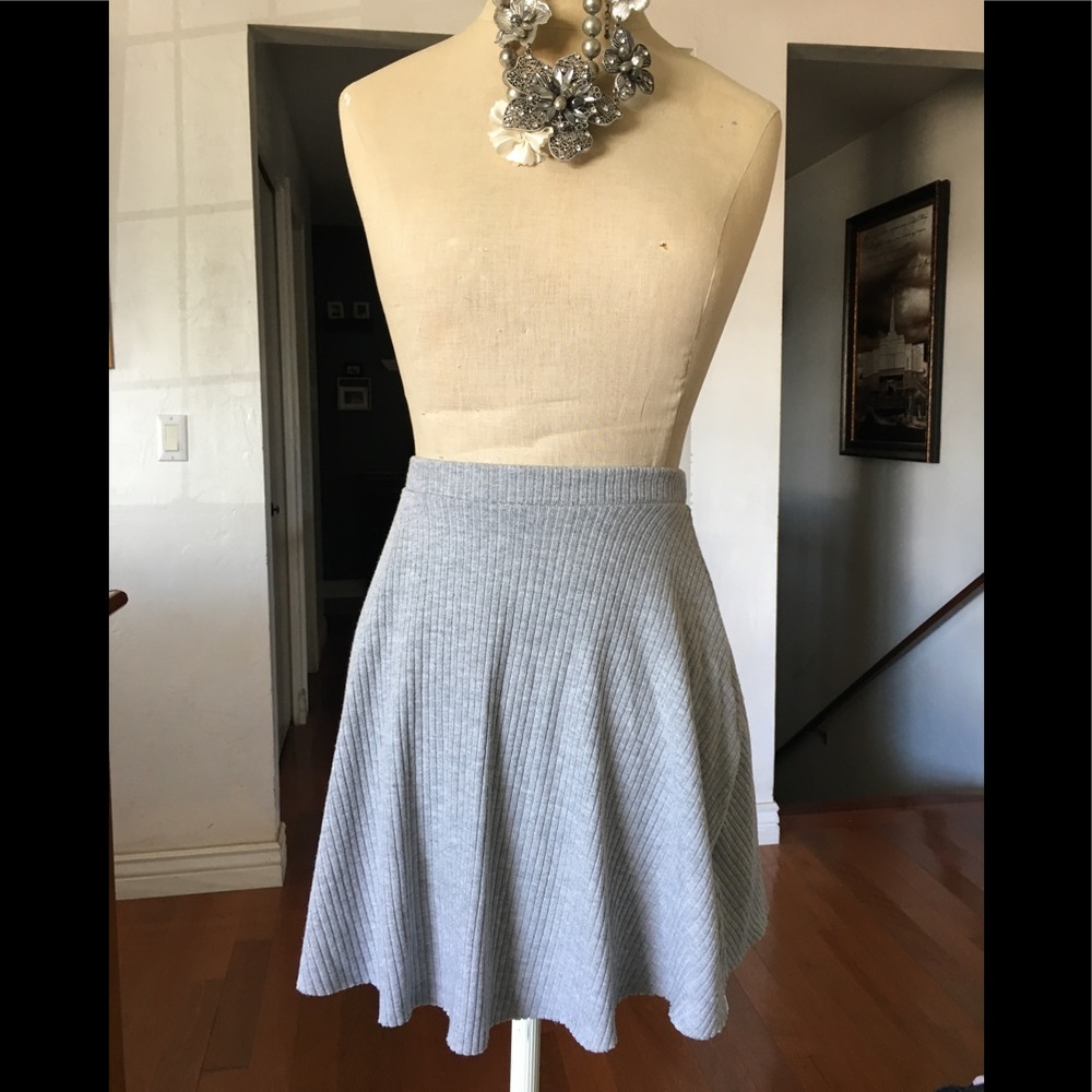 Light gray skirt