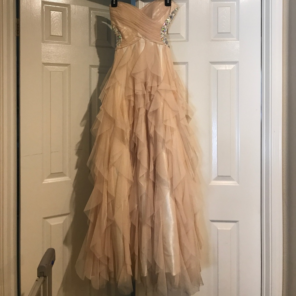 Very nice evening gown with mild wear