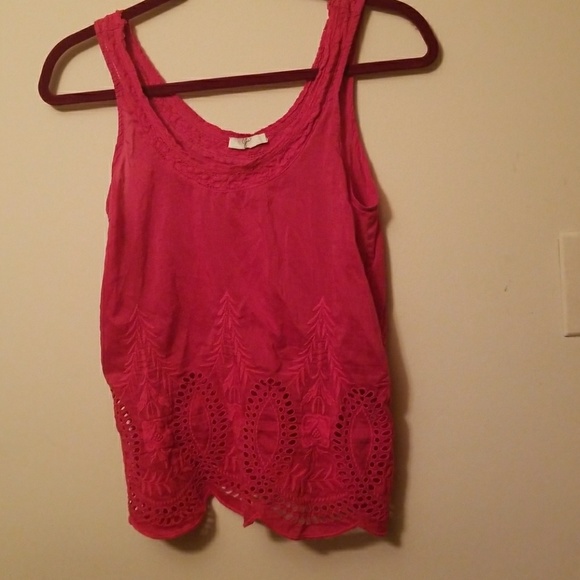 Joie Lille Embroidered Cotton Tank - Picture 2 of 6