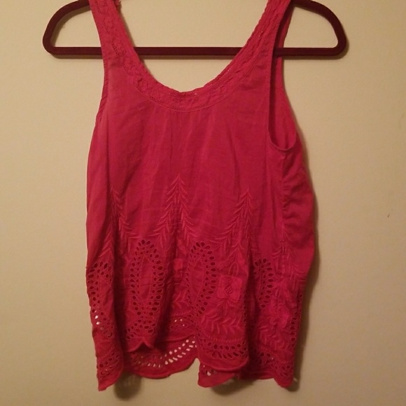 Joie Lille Embroidered Cotton Tank - Picture 3 of 6