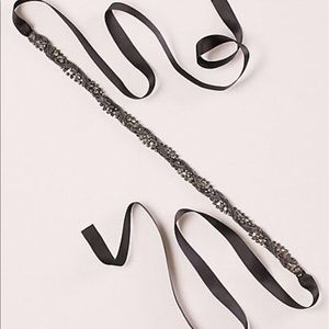 Vera Wang Jeweled Sash Belt