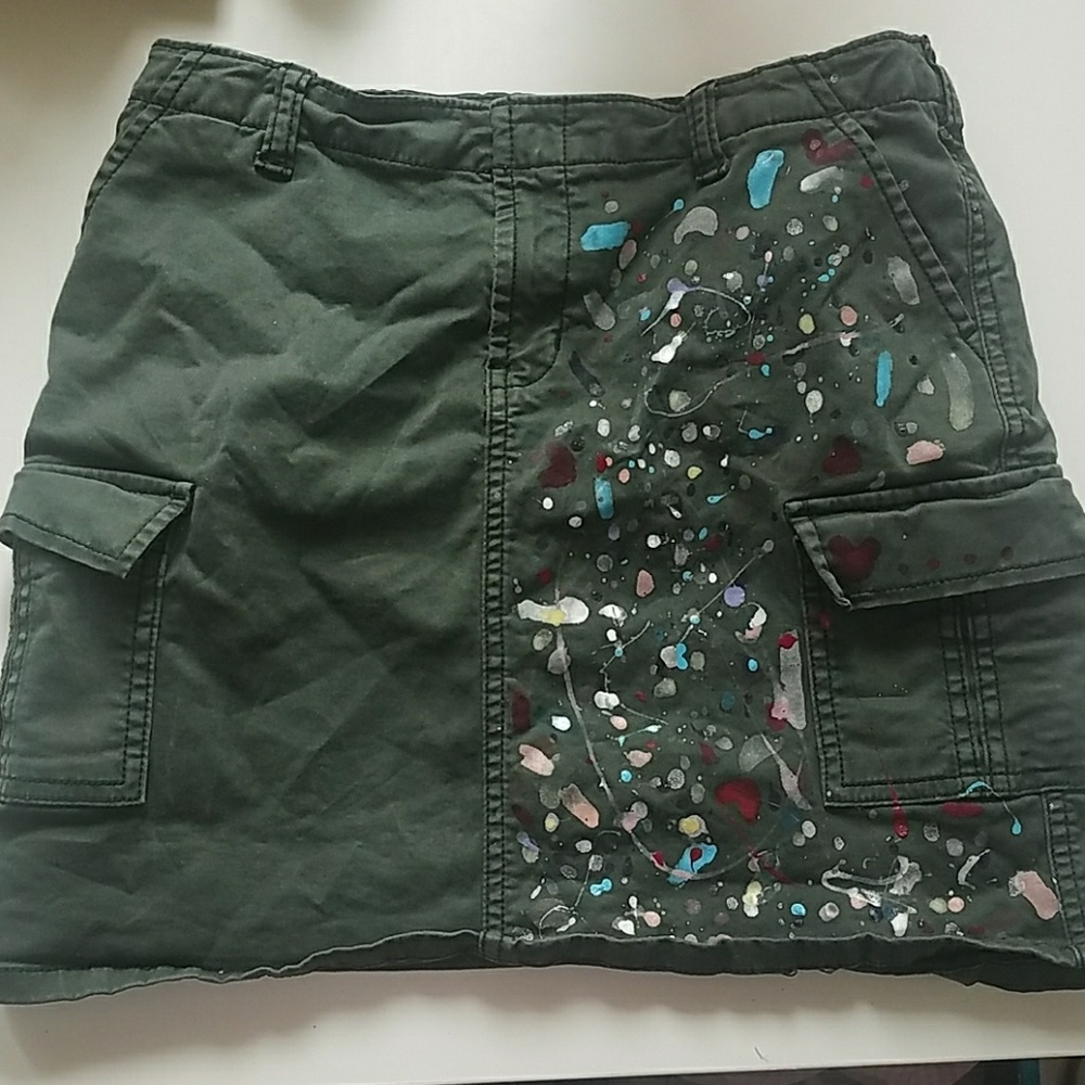 Green mini skrt