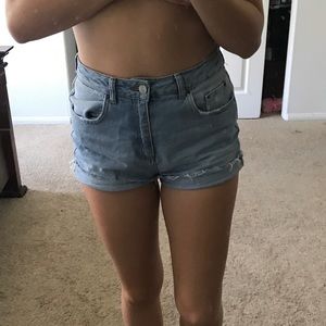 Topshop Mom Jean Short