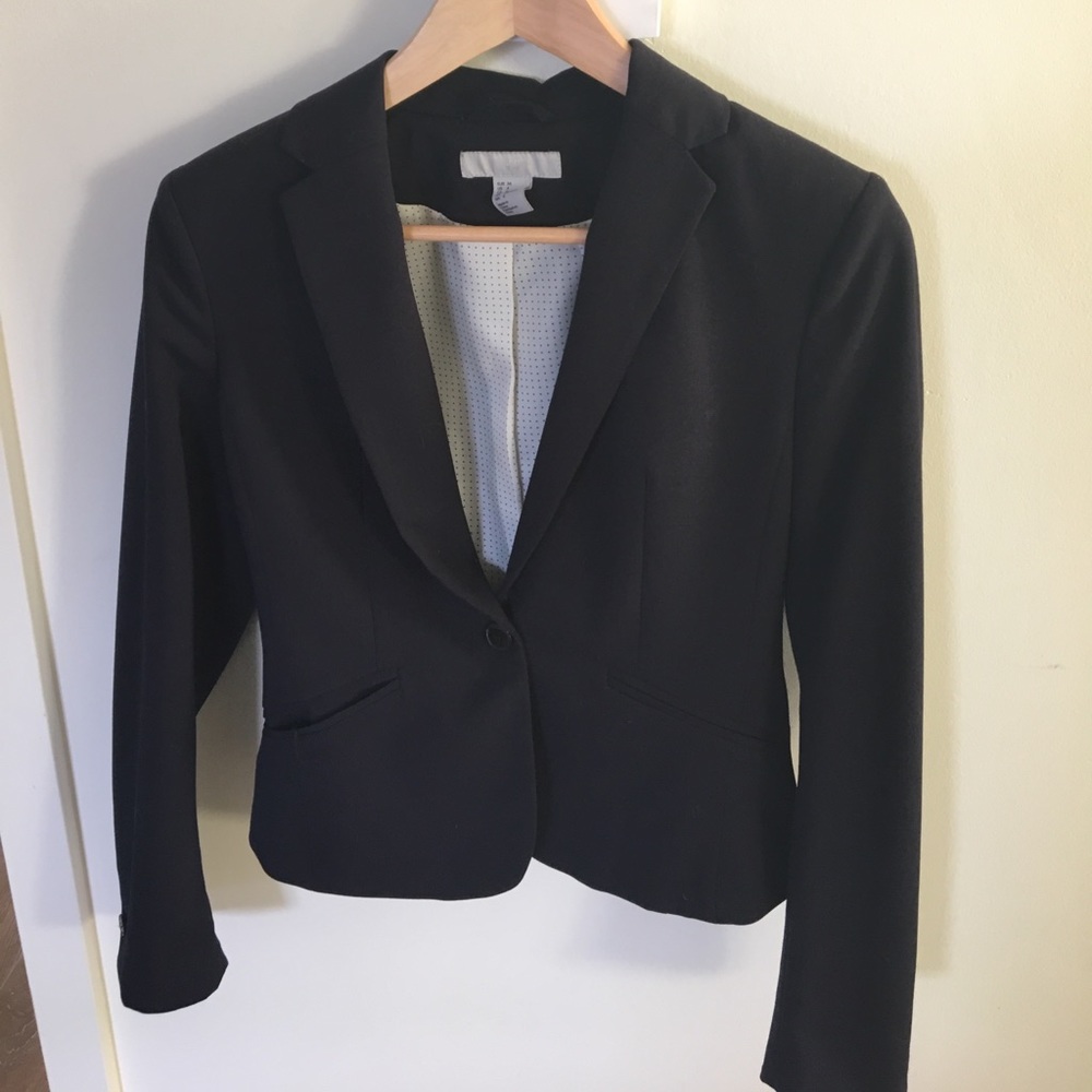 H&M Navy Blue Blazer