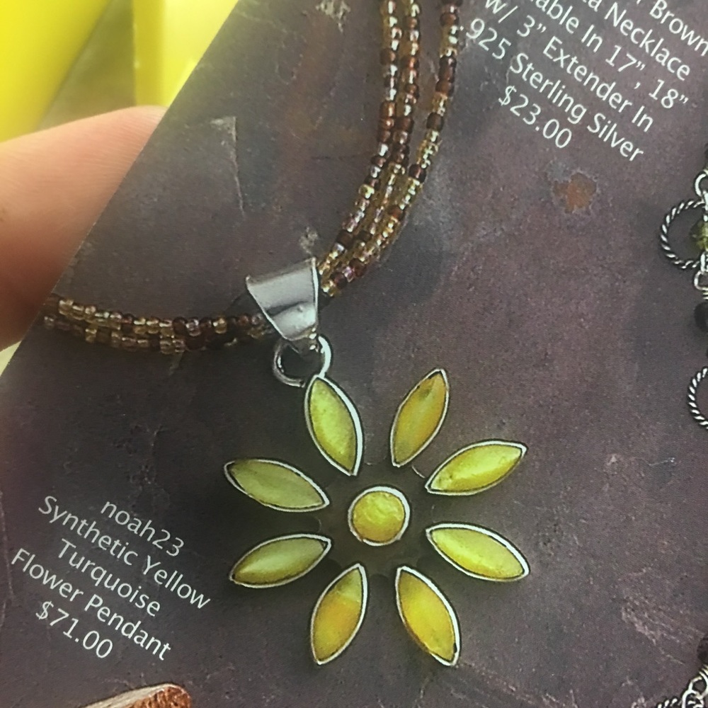 .925 Sterling silver pendant.