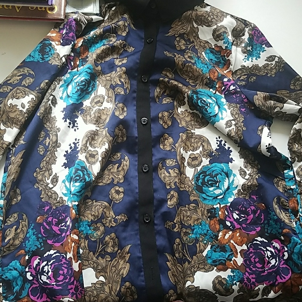 Satin fabric blouse