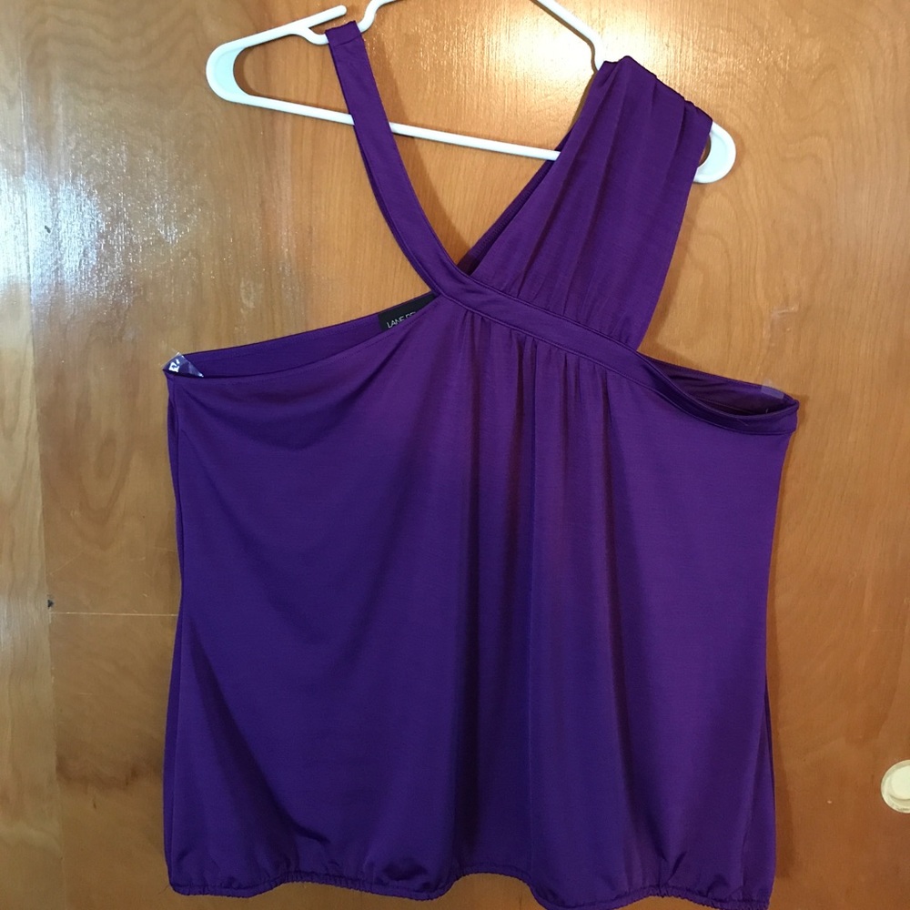 Lane Bryant purple top