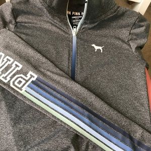 VS Pink ultimate 3/4 zip