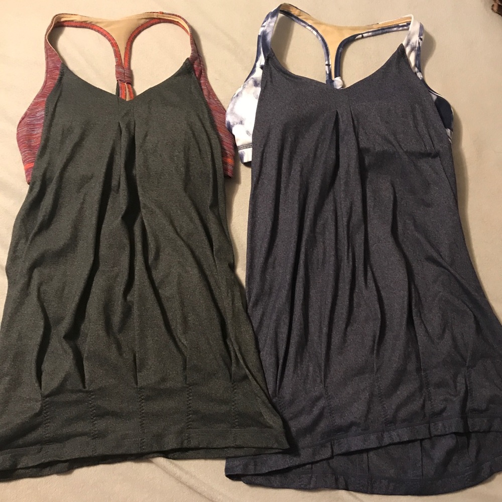 Lululemon Built in sports bra racer back tank
