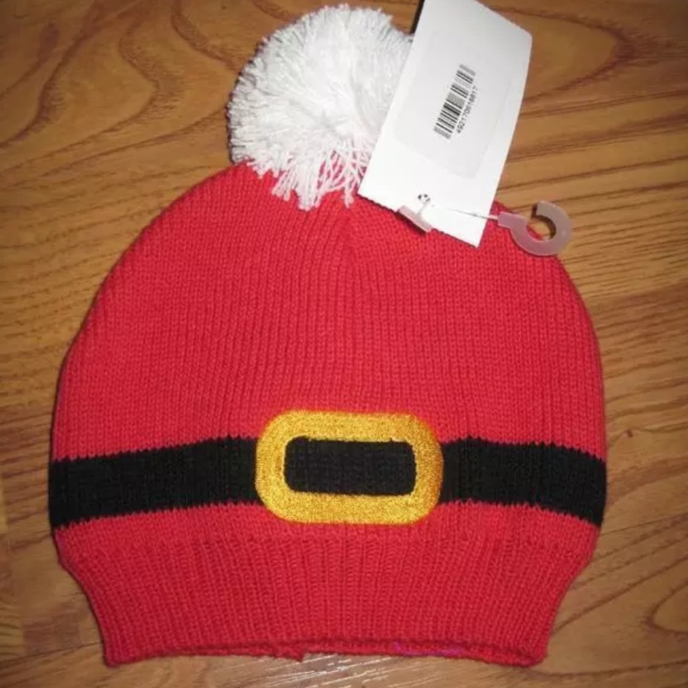 So dorable unisex Santa hat knit 6 - 12 months
