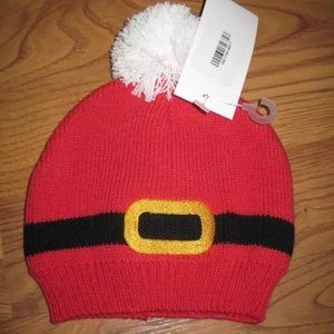 So dorable unisex Santa hat knit 6 - 12 months